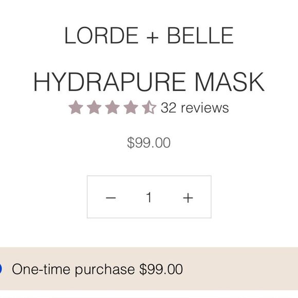 LORDE + BELLE HYDRAPURE MASK | Box of 8 - Picture 12 of 12